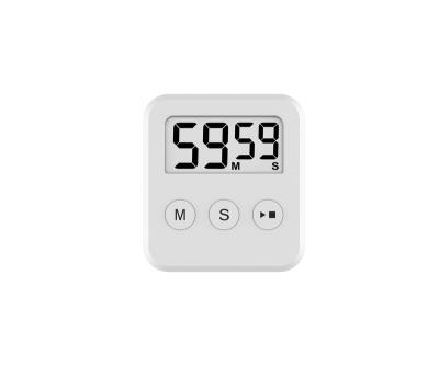 China Stocked Electronic Countdown Timer Small Digital Readout Pendulum Timer Kitchen Tool for sale