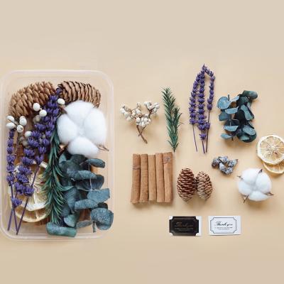 China Diy Eterna Flower Box Epoxy Resin Box Pendant Necklace Craft High Quality 1-Pendant Flower Natural Dry Plants Artificial Dry Flowers and Plants for Aromatherapy Candle for sale