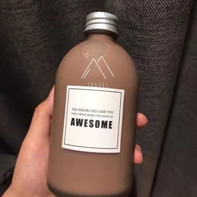 China Hot Sale Eco-friendly Low Price 50ml 100ml 200ml 350ml 500ml Boston Round Empty Juice Kombucha Glass Bottle for sale