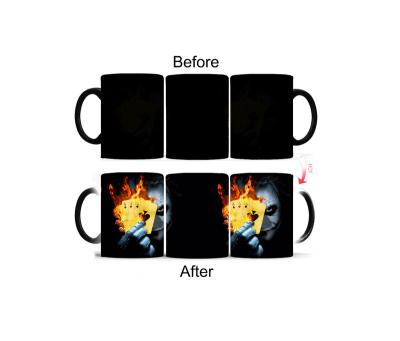 China News Sensitivity Magic Thermal Coffee Mug Cup Viable Nordic Border Arab Thermal Ceramic Mugs Induction for sale