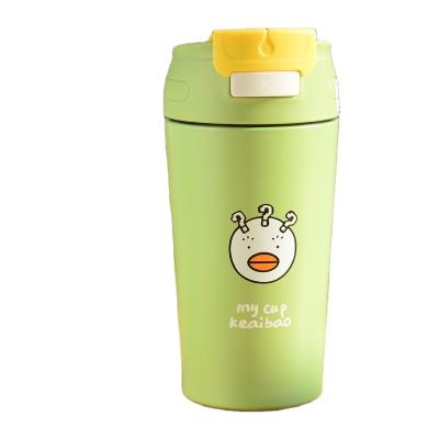 China New PORTABLE hot sale thermos stainless cute stainless steel mug with logo printed coffee cup car mug for sale