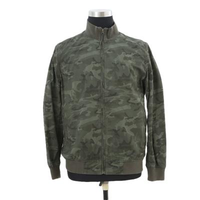 China High Quality Cheap Mens 100% Cotton Camouflage Ribbed Camo Jacket Windproof With Back Shoulder Lining for sale