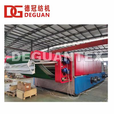 China Garment Shops High Efficient Three Pass Relax Dryer Machine Of Textile Machine For Textile Finishing for sale