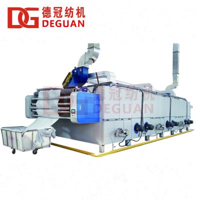 China Garment Shops 3 Layers Relax Drier Machine For Tubular Knitted Fabrics for sale