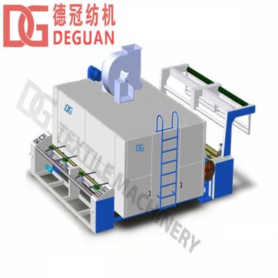 China Garment Shops Tubular Heat Setting Machine Tubular Chemical Knitted Fabric With Oil Thermal Heat Source for sale