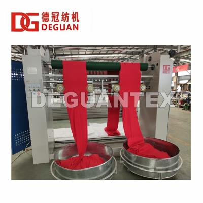 China Garment Shops Textile Supercharge Expander For Knit Fabric | Spread Machine | DEGUAN machinery for sale