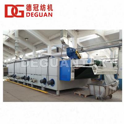 China Garment Shops Deguan Stenter DG Textile Finishing Machine, Relax Dryer, Tubular or Open Width Compactor, Balloon Padder, Automatic Slitter for sale