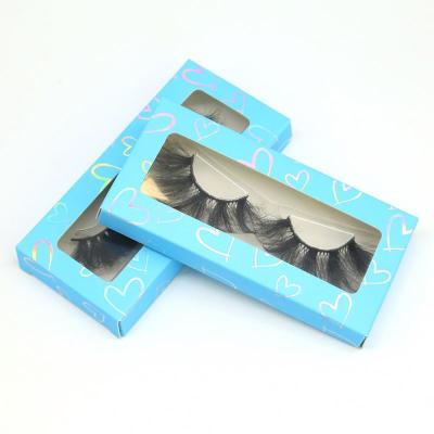 China Wholesale Natural False Mink Eyelashes From Mink Lashes Vendor Private Label 3D 25Mm False Eyelashes for sale