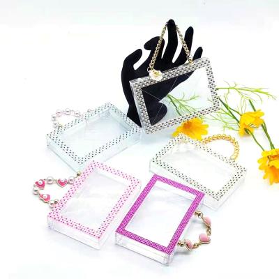 China Different Recyclable Wholesale Cheap Price Lashes Box Cases Custom Design New Styles Logo Empty Eyelashes Luxury Private Boxes for sale