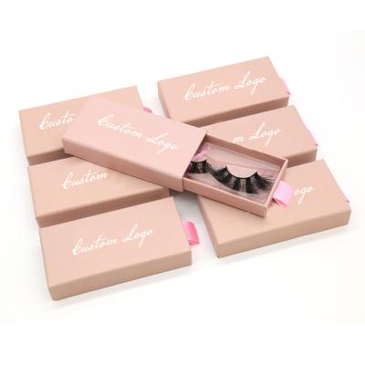 China Recyclable Custom Eyelash Packaging Pretty Shape Eyelash Luxury Box Lash Packing Box for sale