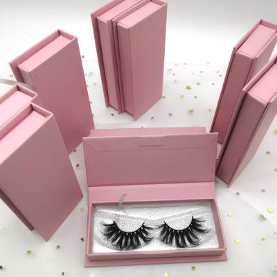 China Recyclable Custom Eyelash Boxes New Design Lash Box Custom Your Own Brand Lash Box Eyelash Lashbox for sale