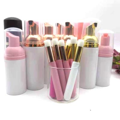 China Wholesale Natural Long Eyelash Tools Disposable Cleaning Brush Very Soft Eyelash Extension Cleaning Brush for sale