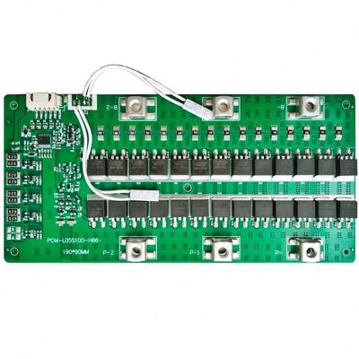 China FR-4 3s 4s 5s 100A PCM BMS For 18V 18.5V Li-ion/Lithium Li-polymer 15V 16V LiFePO4 Battery Pack With Ntc Size L190*W90*T12mm for sale