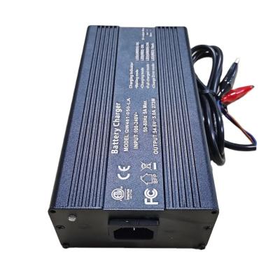 China Super Charger 58.8V6A SLA /AGM /VRLA /Gel Standard Battery Charger Lead Acid Battery With Waterproof Multifunction Charger For Motorcycle for sale