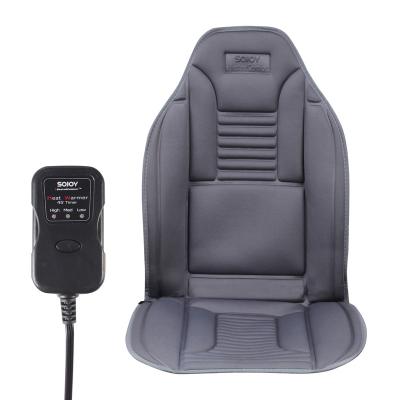 China Easy Durable Car Seat Cover Polyester SOJOY Car Heating Heated Cushion for sale