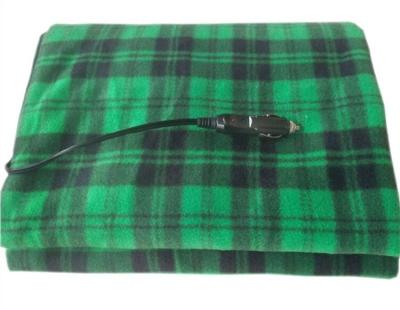 China Lightweight and Portable High Quality Soft Fleece 190G Heater For Car 12v Customized Size Heated Blanket Blanket for sale