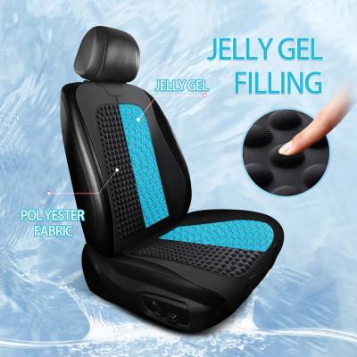 China Simple color without the model SOJOY rv auxiliary cooling universal car seat cover gel massage cushion for sale