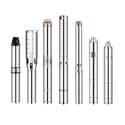 China 750W 72V DC Water Pump Stainless And Brass Submersible Solar Deep Pump Screw Pump Well For Agricultural for sale