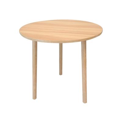 China Traditional Coffee Table Round Real Wood Side Table Living Room Table Bedroom for sale