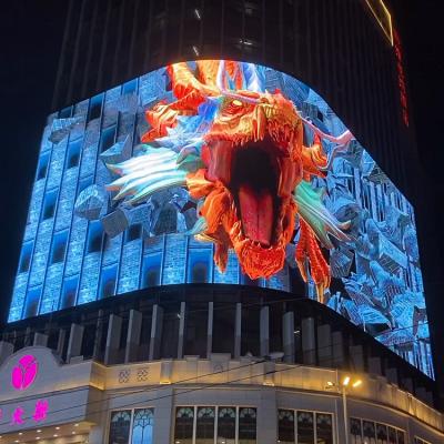 China Commercial Outdoor Screen Advertising Led Screen P6 Outdoor Large LED Video Wall Fixed Outdoor Billboard for sale