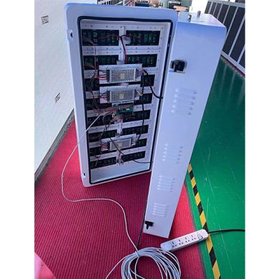 China OUTDOOR digital signage and displays vcr 4g 3g wifi control street light lamp pole post for sale