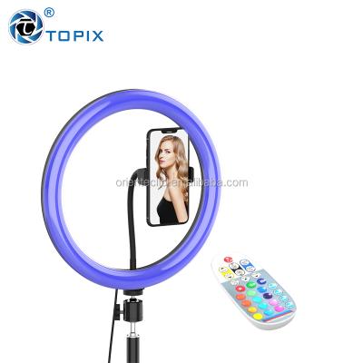 China OT-CL12-5VRGBWW 12 inch RGB Full Color Selfie Ring Light with Standard 3 Color Function OT-CL12-5VRGBWW for sale