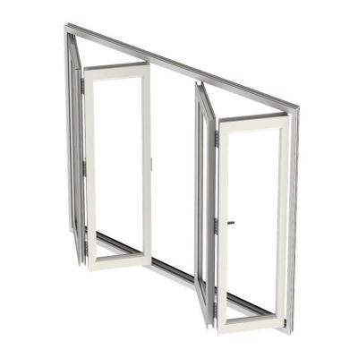 China Folding Screen Bi Folding Sound Proof Aluminum Window And Residential Aluminum Window For Commercial And Residential for sale