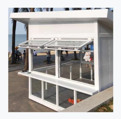 China Aluminum folding screen soundproof folding window and residential vertical aluminum window folding windows for commercial and residential for sale