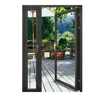 China Modern Luxury Aluminum Casement Door And Aluminum Swing Door For Residential Commercial Aluminum Glass Door for sale