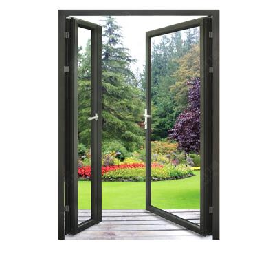 China Modern Luxury Aluminum Casement Door And Aluminum Swing Door For Residential Commercial Aluminum Glass Door for sale