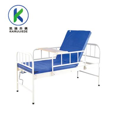 China Simple price medical cheap bed medical bed stainless steel headboard and footboard high quality hospital bed for sale