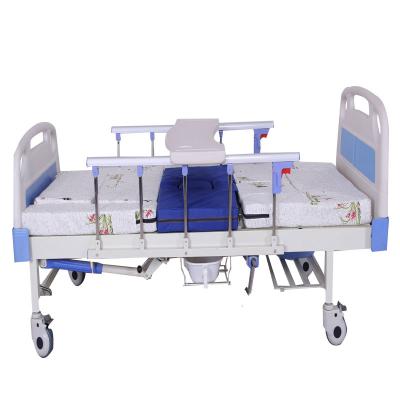 China High Quality Manual or Electric Hospital Medical Plastic Manual ABS Options Medical Nursing Bed for Sale for sale