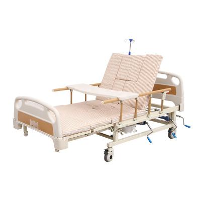 China China Factory Electric Metal Hospital Nursing Bed With Toilet for sale