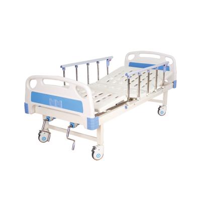 China Hospital Bed Best Selling Cheap Price 2 Cranks Manual Hospital Bed for sale