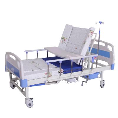 China JD-H05 Multifunctional Manual Hospital Bed Enva Nursing Home Nursing Hospital Beds for sale