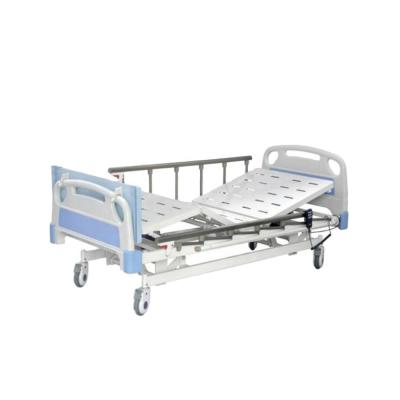 China Hot Sale Metal Manufacturer Supply Three Function Electric Bed ICU Bed Hospital Beds Used for sale