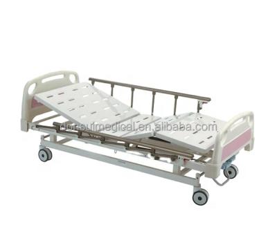 China Steel& 10 Years Medical Plastic Hospital Bed Functions Manual Two Experience for sale