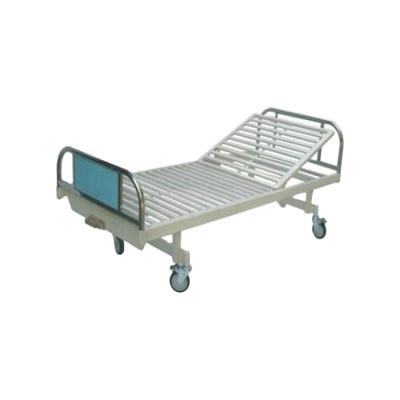 China Cheap Price Metal Manufacturer Supply Single Function Bed Manual Hospital Bed Buy for sale