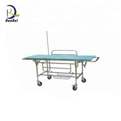 China Chinese Rescue Rescue Manufacturer Supply Stainless Steel Ambulance Hospital Stretcher Dimensions for sale