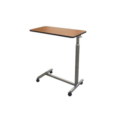 China Modern Hospital Bedside Height Adjustable Desk Table Medical Overbed Table for sale