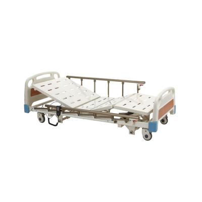 China 2021 Metal Supper Low Three Function Hospital Hospital Electric Sleep Bed for sale