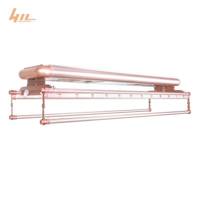 China Multifunctional Large Capacity Full Aluminum Balcony Electric Smart Remote Control Laundry Heated lidl Clothes Airer for sale