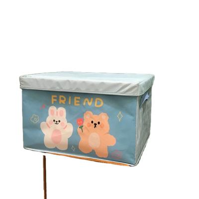 China Viable Cloth Art Folding Finishing Box Wholesale from Toy Storage Box Clothing Quilt for sale