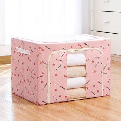 China Viable Wholesale Folding Cloth Art Folding Finishing Box from Toy Storage Box Clothing Quilt for sale