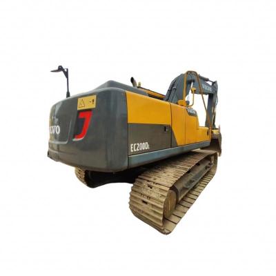 China Used VOLVO EC200DL EC200 Hydraulic Crawler Excavator 20 Ton in Good Working Condition with Powerful Engine for Sale 0.85 m3 for sale