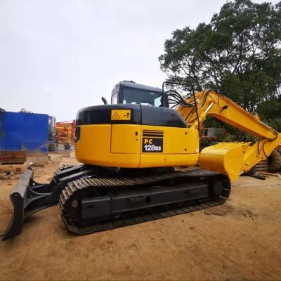 China Energy & Mining Hot sale KOMATSU used crawler digger PC128US-2with blade Japan made second hand excavator PC128US-2 in yard for sale for sale