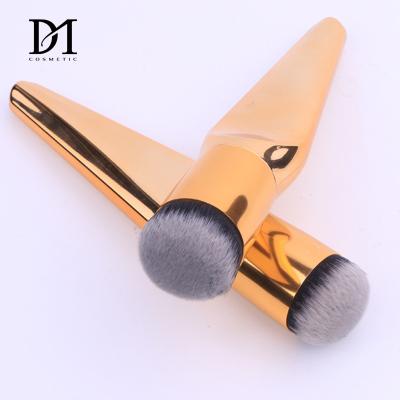 China Fan Brush Best Single Large Foundation Blush To Brush Big Makeup Brush Mushroom Gold Pointed Lower Bottom Head Round Base Main Brush for sale