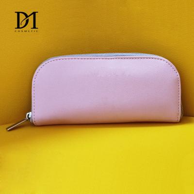 China High Quality Fashion Rose PU Makeup Brush Packaging Brush Brush Bag Beauty Cosmetic Case for sale