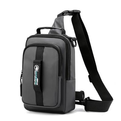 China 2020 Hot Sale Daily Used Multifunctional Waterproof Cross - Body Messenger Sling Chest Bag With USB Charging Port for sale