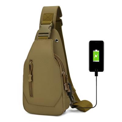 China Men Daily Used Tactical Chest Bags Cross - Body Pouch Sling Messenger Shoulder Pack Bag for sale